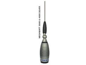 Sirio Megawatt 4000-PL Silver Mobile CB/HAM Mobile Antenna Sirio Megawatt 4000-PL Silver Mobile CB/HAM Mobile Antenna