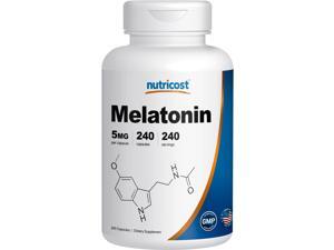 Nutricost Melatonin 5mg; 240 Capsules Nutricost Melatonin 5mg; 240 Capsules