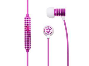 JLab JBuds GLAM Rockstar Comfort Fit Bling Earbuds w/mic for Apple/Android JLab JBuds GLAM Rockstar Comfort Fit Bling Earbuds w/mic for Apple/Android