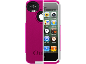 OtterBox Commuter Series Strength Case f/iPhone 4/4S - AVON Hot Pink/White OtterBox Commuter Series Strength Case f/iPhone 4/4S - AVON Hot Pink/White