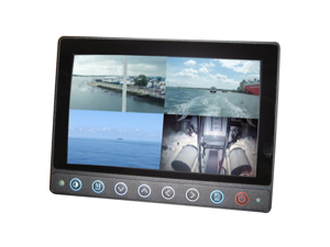 Iris 7 TFT Waterproof Screen w/Quad Switcher - 4 Composite Inputs Iris 7 TFT Waterproof Screen w/Quad Switcher - 4 Composite Inputs