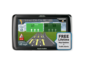 Magellan RoadMate 5245T-LM 5" GPS Navigation w/ Lifetime Traffic & Maps Magellan RoadMate 5245T-LM 5" GPS Navigation w/ Lifetime Traffic & Maps