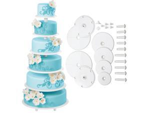 Wilton TOWERING TIERS WEDDING CAKE STAND 6 Tiers Cake Decorating Cupcakes Party Wilton TOWERING TIERS WEDDING CAKE STAND 6 Tiers Cake Decorating Cupcakes Party