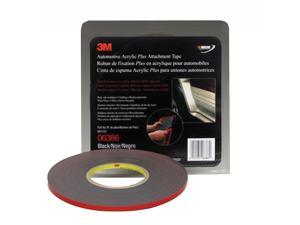 3M Automotive Acrylic Plus Attachment Adhesive Tape 1/4" x 20 yd - 1 Roll 6386 3M Automotive Acrylic Plus Attachment Adhesive Tape 1/4" x 20 yd - 1 Roll 6386
