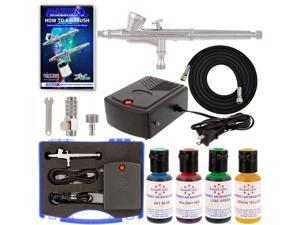 Complete CAKE DECORATING G34 AIRBRUSH SYSTEM KIT w-Food Color Set, Compressor Complete CAKE DECORATING G34 AIRBRUSH SYSTEM KIT w-Food Color Set, Compressor