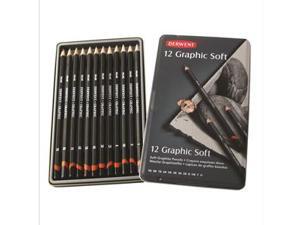Derwent Graphite Soft Pencils 12-Color Tin Set 34215 Derwent Graphite Soft Pencils 12-Color Tin Set 34215
