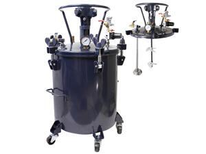 10 Gallon PRESSURE FEED PAINT POT TANK Spray Gun Sprayer Regulator Air Agitator 10 Gallon PRESSURE FEED PAINT POT TANK Spray Gun Sprayer Regulator Air Agitator