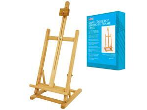 US Art Supply Adjustable Tabletop H-Frame Wood Studio Artist Easel Painting US Art Supply Adjustable Tabletop H-Frame Wood Studio Artist Easel Painting