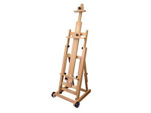 US Art Supply Master Multi-Function Studio Artist Easel Beechwood H-Frame US Art Supply Master Multi-Function Studio Artist Easel Beechwood H-Frame