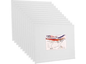 12 Pack of U.S. Art Supply 8" x 8" Professional Quality Canvas Panels Acid-Free 12 Pack of U.S. Art Supply 8" x 8" Professional Quality Canvas Panels Acid-Free