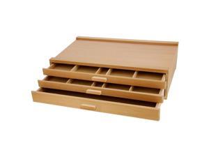 US Art Supply® 3-Drawer Artist Wood Pastel, Pen, Marker Storage Box US Art Supply® 3-Drawer Artist Wood Pastel, Pen, Marker Storage Box