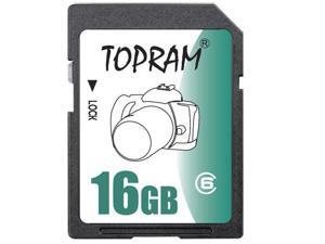 TOPRAM 16GB SD 16G SDHC Secure Digital Card Class 6 -Bulk TOPRAM 16GB SD 16G SDHC Secure Digital Card Class 6 -Bulk