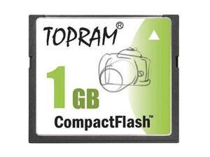 TOPRAM 1GB 1G CF CompactFlash Card Compact Flash SLC Flash - Bulk TOPRAM 1GB 1G CF CompactFlash Card Compact Flash SLC Flash - Bulk