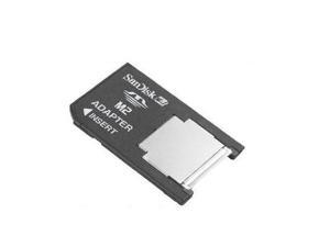 SanDisk M2 (Memory Stick Micro) to Pro Duo Adapter fits 4GB 8GB 16GB Memory Stick Pro Duo SanDisk M2 (Memory Stick Micro) to Pro Duo Adapter fits 4GB 8GB 16GB Memory Stick Pro Duo