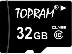 TOPRAM 32GB 32G microSD microSDHC micro SD Class 10 C10 Memory Card TOPRAM 32GB 32G microSD microSDHC micro SD Class 10 C10 Memory Card