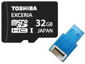 Toshiba UHS-I 32GB microSD 32GB microSDHC micro SD 32G SDHC UHS Card Class 10 with USB 2.0 Reader Toshiba UHS-I 32GB microSD 32GB microSDHC micro SD 32G SDHC UHS Card Class 10 with USB 2.0 Reader