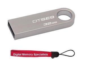 Kingston 32GB DataTraveler SE9 32G USB 2.0 Flash Drive DTSE9H/32GBZ with Lanyard Kingston 32GB DataTraveler SE9 32G USB 2.0 Flash Drive DTSE9H/32GBZ with Lanyard
