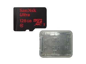SanDisk 128GB 128G microSDXC Ultra microSD micro SDHC SDXC Class 10 UHS-I C10 Memory Card Retail with multifunction memory card protective case SanDisk 128GB 128G microSDXC Ultra microSD micro SDHC SDXC Class 10 UHS-I C10 Memory Card Retail with multifunction memory card protective case