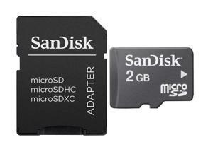 SanDisk - Flash memory card - 2 GB - microSD SanDisk - Flash memory card - 2 GB - microSD
