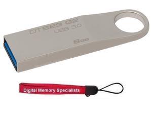 Kingston 8GB 8G DTSE9G2/8GB USB 3.0 DataTraveler SE9 G2 Metal Flash Pen Thumb Drive DTSE9G2 +OEM USB Lanyard Kingston 8GB 8G DTSE9G2/8GB USB 3.0 DataTraveler SE9 G2 Metal Flash Pen Thumb Drive DTSE9G2 +OEM USB Lanyard