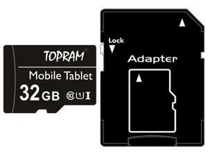 TOPRAM 32GB 32G microSD microSDHC micro SD SDHC Card Class 10 Ultra High Speed UHS-I for Samsung Galaxy S3 S4 S5 TOPRAM 32GB 32G microSD microSDHC micro SD SDHC Card Class 10 Ultra High Speed UHS-I for Samsung Galaxy S3 S4 S5