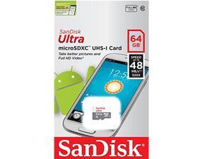SanDisk 64GB microSD ultra 64G microSDXC micro SD memory card SDXC SDSQUNB-064G *Silver with USB 3.0 Reader SanDisk 64GB microSD ultra 64G microSDXC micro SD memory card SDXC SDSQUNB-064G *Silver with USB 3.0 Reader