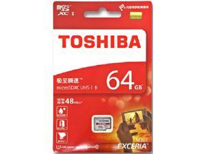 Toshiba 64GB MicroSD 64G MicroSDXC SD SDXC Card UHS-I U1 Class 10 48MB/s Retail with adapter Toshiba 64GB MicroSD 64G MicroSDXC SD SDXC Card UHS-I U1 Class 10 48MB/s Retail with adapter