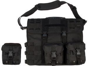 Black Military MOLLE Tactical Shoulder Computer Briefcase Black Military MOLLE Tactical Shoulder Computer Briefcase