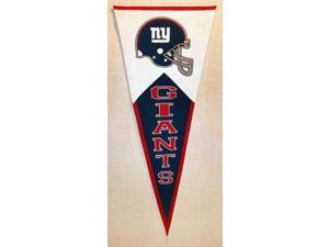 New York Giants Official NFL 40 inch x 17 inch Wool Classic Pennant by Winning Streak New York Giants Official NFL 40 inch x 17 inch Wool Classic Pennant by Winning Streak