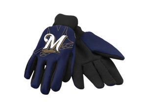 Milwaukee Brewers Official MLB Sport Utility Work Gloves by Forever Collectibles Milwaukee Brewers Official MLB Sport Utility Work Gloves by Forever Collectibles