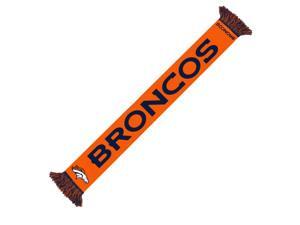 Denver Broncos Official NFL Wordmark Scarf by Forever Collectibles 513362 Denver Broncos Official NFL Wordmark Scarf by Forever Collectibles 513362