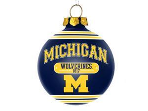 Michigan Wolverines Official NCAA 2014 Year Plaque Ball Ornament by Forever Collectibles Michigan Wolverines Official NCAA 2014 Year Plaque Ball Ornament by Forever Collectibles
