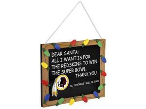 NFL Washington Redskins Holiday Santa Chalkboard Sign 138343 NFL Washington Redskins Holiday Santa Chalkboard Sign 138343