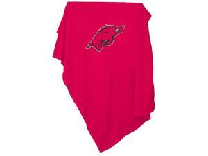 ARKANSAS RAZORBACKS OFFICIAL LOGO SWEATSHIRT BLANKET ARKANSAS RAZORBACKS OFFICIAL LOGO SWEATSHIRT BLANKET