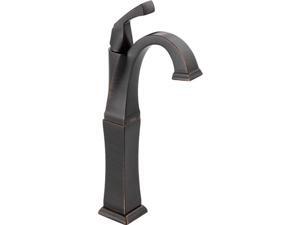 Delta 751-RB-DST Dryden Single-Hole 1-Handle High-Arc Bathroom Faucet in Venetia Delta 751-RB-DST Dryden Single-Hole 1-Handle High-Arc Bathroom Faucet in Venetia