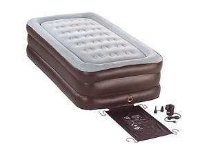 Coleman Aerobed 2000010294 Twin Double High Airbed Inflatable Mattress w Pump Coleman Aerobed 2000010294 Twin Double High Airbed Inflatable Mattress w Pump