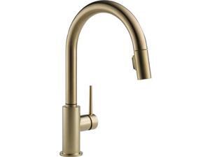 Delta-9159-CZ-DST Trinsic, Single Handle Pull-Down Kitchen Faucet, Champagne Bronze Delta-9159-CZ-DST Trinsic, Single Handle Pull-Down Kitchen Faucet, Champagne Bronze