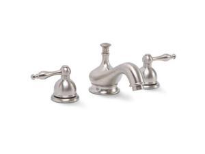 Premier 119268 Wellington Lead-Free Widespread Two-Handle Lavatory Faucet, PVD B Premier 119268 Wellington Lead-Free Widespread Two-Handle Lavatory Faucet, PVD B