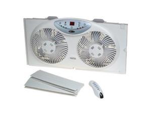 Bionaire BW2300 Twin 3-Speed Window Fan with LCD Screen and Remote Control Bionaire BW2300 Twin 3-Speed Window Fan with LCD Screen and Remote Control