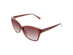 Guess GUP 2015 BU-52 Burgundy Polarized Sunglasses Womens Guess GUP 2015 BU-52 Burgundy Polarized Sunglasses Womens