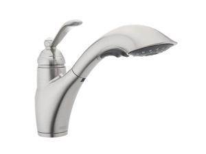 Franke 115.0287.056 Single Handle Pull Out Kitchen Faucet Satin Nickel Franke 115.0287.056 Single Handle Pull Out Kitchen Faucet Satin Nickel
