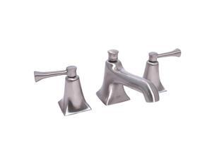 Jado 820003.144 Illume Brushed Nickel Widespread Bathroom Faucet Jado 820003.144 Illume Brushed Nickel Widespread Bathroom Faucet