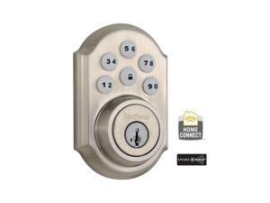 Kwikset 205022731 SmartCode Single Cylinder Satin Nickel Electronic Deadbolt wit Kwikset 205022731 SmartCode Single Cylinder Satin Nickel Electronic Deadbolt wit