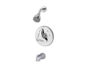 Symmons 206382779 Origins 1-Handle Pressure Balance Tub and Shower Faucet in Chr Symmons 206382779 Origins 1-Handle Pressure Balance Tub and Shower Faucet in Chr