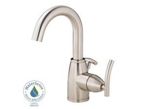 Danze I D221544BN Sirius 4 in. Single-Handle Bathroom Faucet in Brushed Nickel with Side Handle Danze I D221544BN Sirius 4 in. Single-Handle Bathroom Faucet in Brushed Nickel with Side Handle