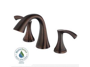 Danze D304022BR Antioch 8 in. Widespread 2-Handle Low-Arc Bathroom Faucet in Tum Danze D304022BR Antioch 8 in. Widespread 2-Handle Low-Arc Bathroom Faucet in Tum