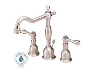 Danze I D304057BN Opulence 8 in. Widespread 2-Handle High-Arc Bathroom Faucet in Brushed Nickel Danze I D304057BN Opulence 8 in. Widespread 2-Handle High-Arc Bathroom Faucet in Brushed Nickel