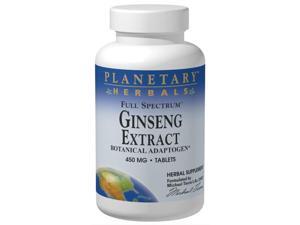 Planetary Herbals, Full Spectrum Ginseng Extract 450 mg 90 Tablets Planetary Herbals, Full Spectrum Ginseng Extract 450 mg 90 Tablets