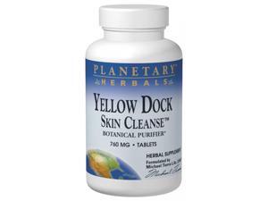 Planetary Herbals, Yellow Dock Skin Cleanse 635 mg 120 Tablets Planetary Herbals, Yellow Dock Skin Cleanse 635 mg 120 Tablets