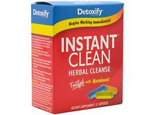 Detoxify Instant Clean Herbal Cleanse 3 Capsules Detoxify Instant Clean Herbal Cleanse 3 Capsules